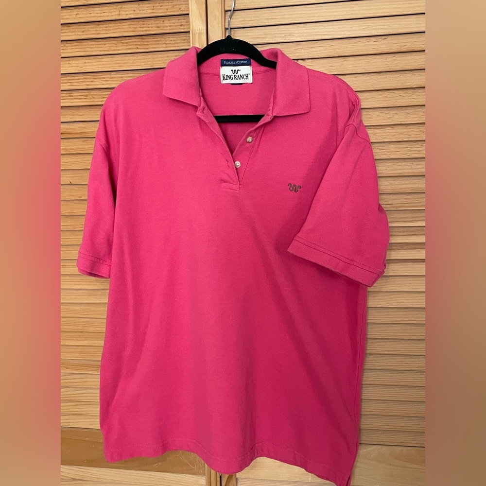 King Ranch | Ladies Polo in Sangria | Size XL